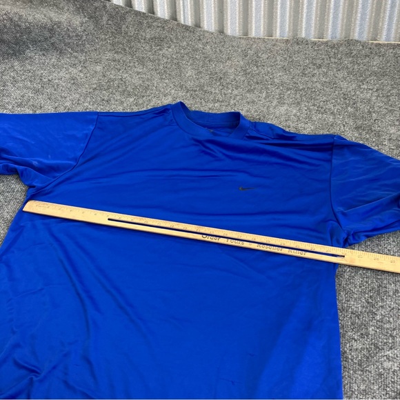 Nike Dry-Fit Men's Size XXL Blue Soccer Futbol Shirt T Shirt - Picture 6 of 13